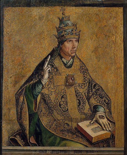Saint Gregory the Pope, 1495, Pedro Berruguete