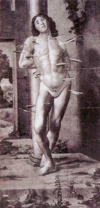 Martyrium des hl. Sebastian, 1350, Pedro Berruguete