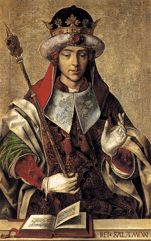 Salomon, 1500, Pedro Berruguete