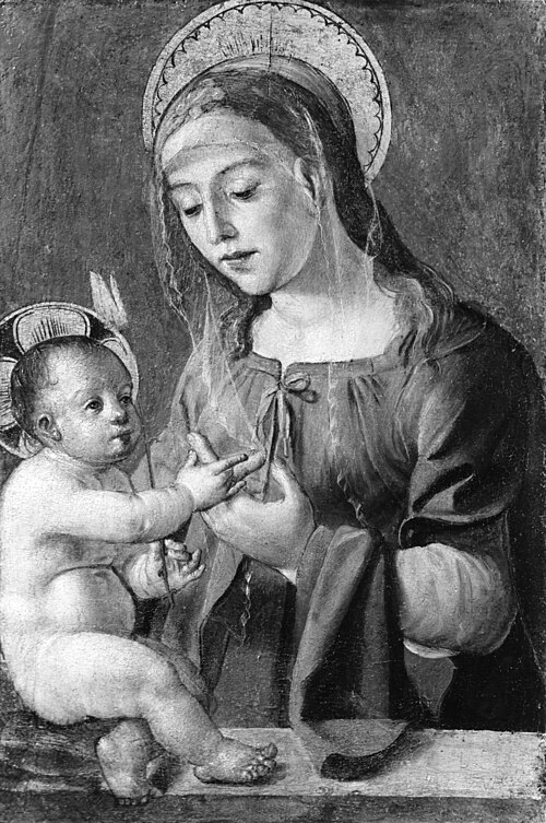 Virgin and Child, 1450, Pedro Berruguete