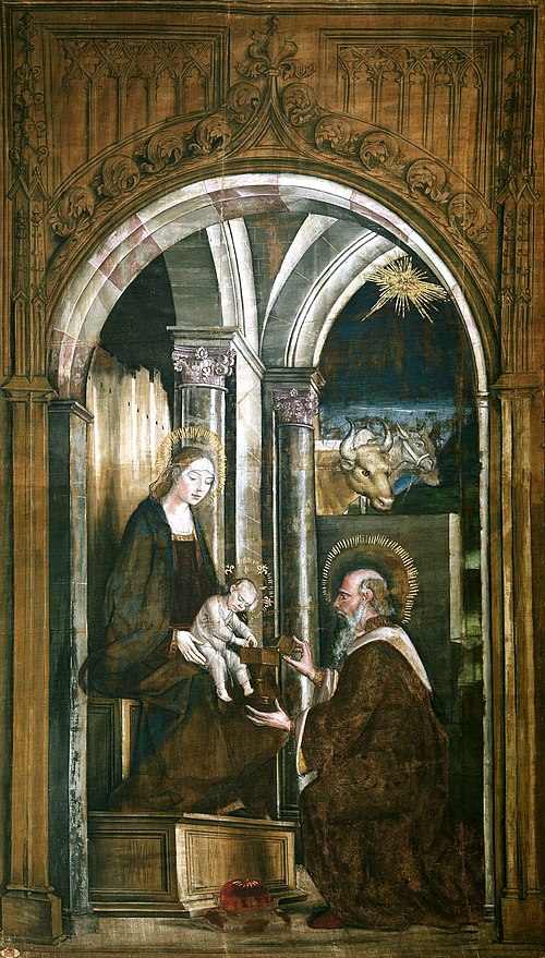 Adoration of the First Magus, 1493, Pedro Berruguete