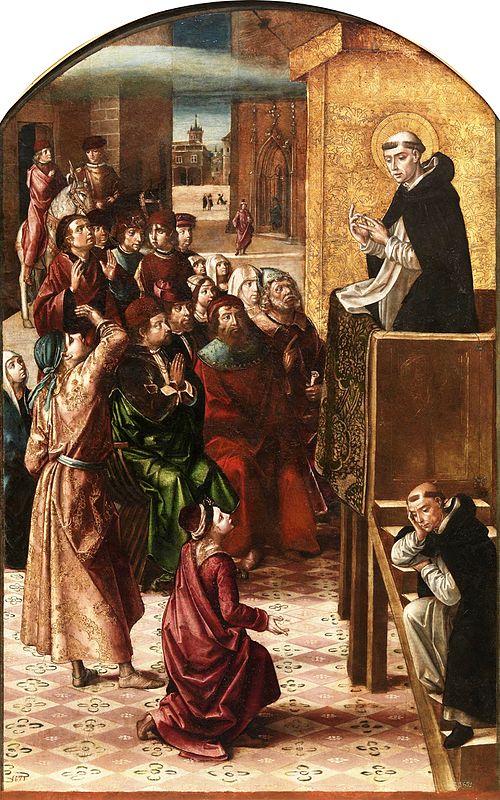The Miracle of the Cloud, 1493, Pedro Berruguete