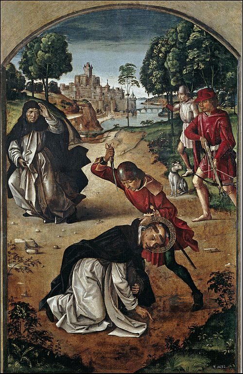 The Death of Saint Peter Martyr, 1493, Pedro Berruguete