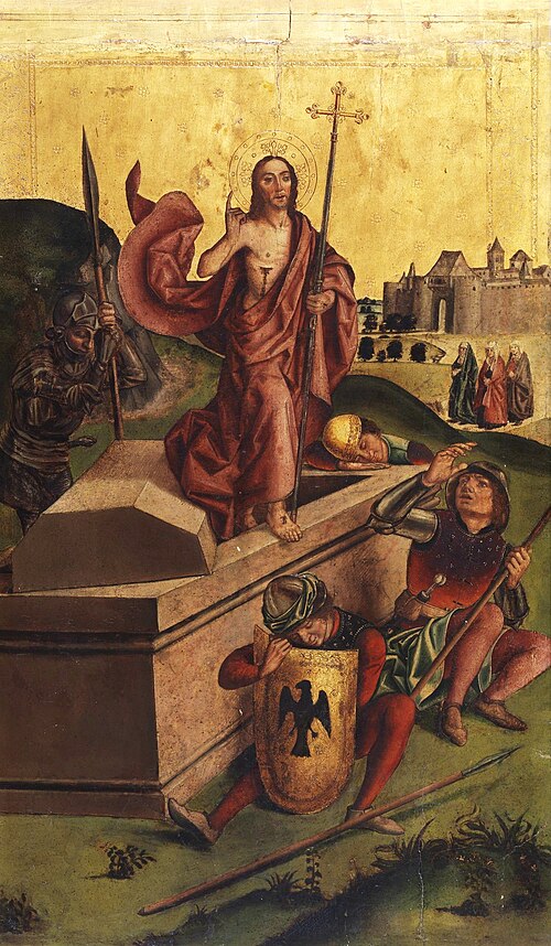 Resurrection of Christ, 1451, Pedro Berruguete