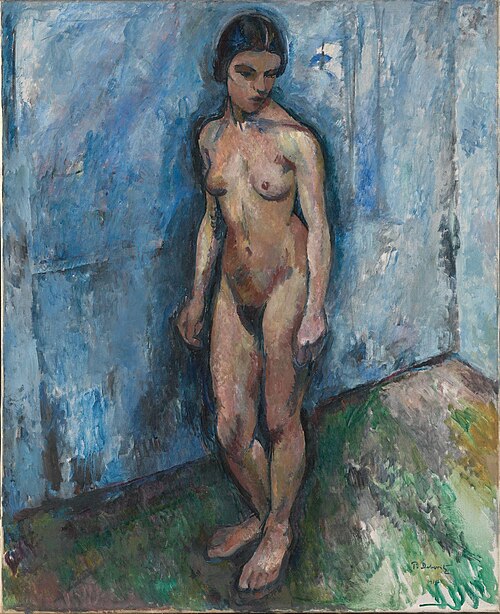 Female Nude, 1914, Per Deberitz