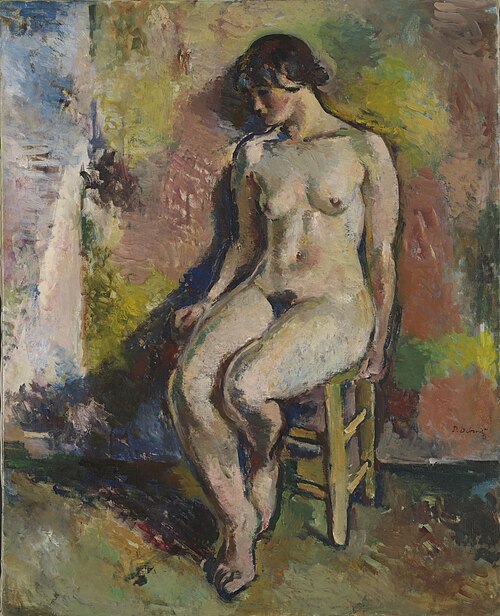Seated Nude, 1929, Per Deberitz