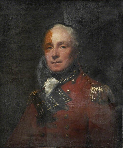 Major William Cunningham, Madras European Infantry, 1801, Henry Raeburn