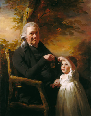 John Tait and his Grandson, 1793, Henry Raeburn