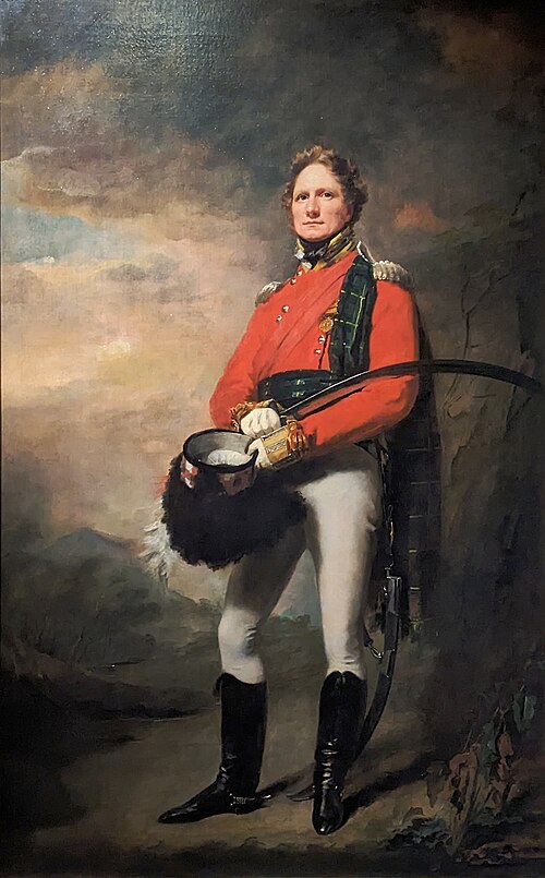 Major James Lee Harvey, 1812, Henry Raeburn