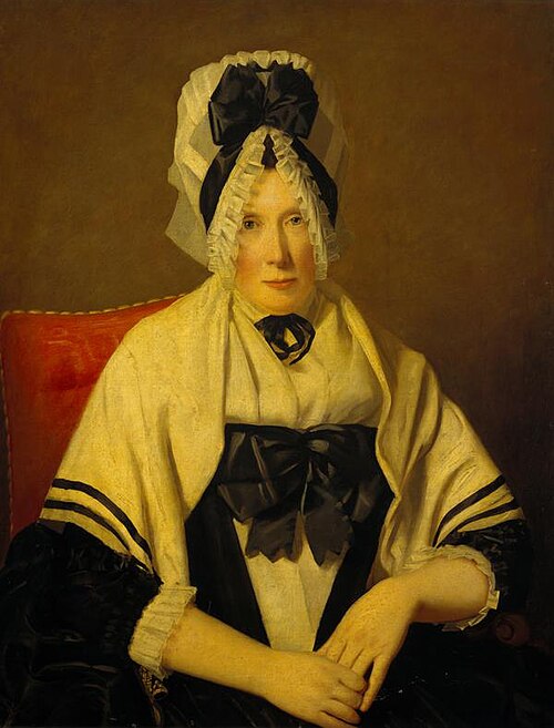 A Lady in a Lace Cap (possibly Ann Edgar, Lady Raeburn), , Henry Raeburn