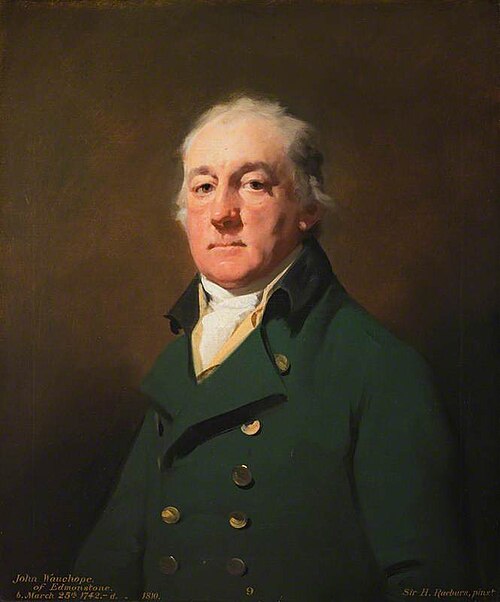John Wauchope of Edmonstone (1742 - 1810), 1820, Henry Raeburn