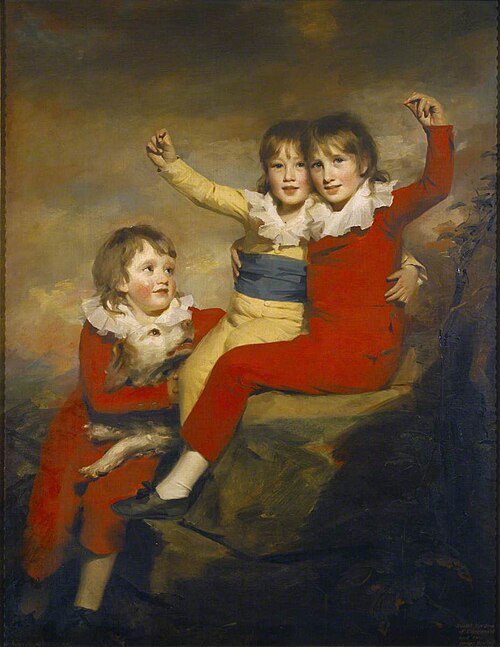 The Macdonald Children, 1799, Henry Raeburn