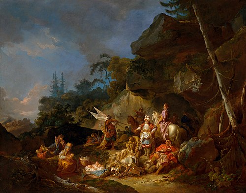 The Tartar Camp, , Jean-Baptiste Le Prince