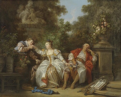 Der heimliche Liebhaber, 1774, Jean-Baptiste Le Prince