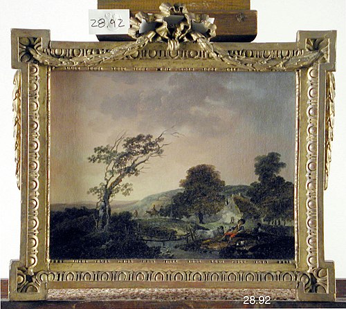 Landscape with Cowherd, 1770, Jean-Baptiste Le Prince