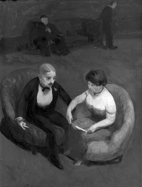 Automobile Tires, 1915, Guy Pène Du Bois