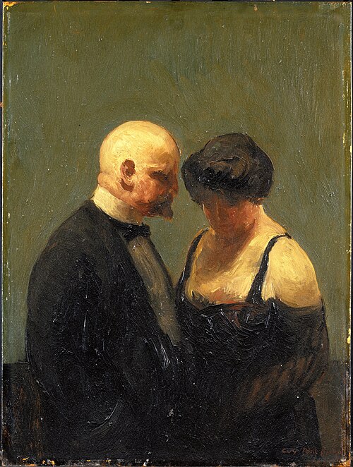 The Confidence Man, 1919, Guy Pène Du Bois