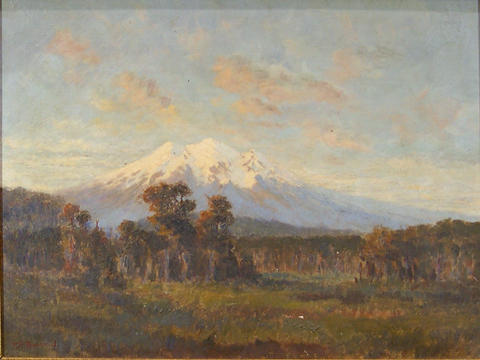 Mount Ruapehu, , William Francis Barraud