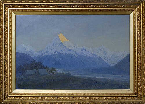 Dawn on Aorangi, , William Francis Barraud