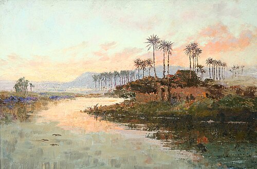 The Sacred Lake of Karnak, , William Francis Barraud
