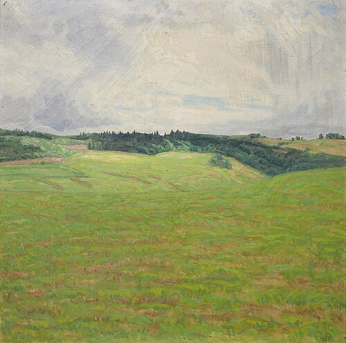 High Summer at Inderøy, 1905, Einar Øfsti