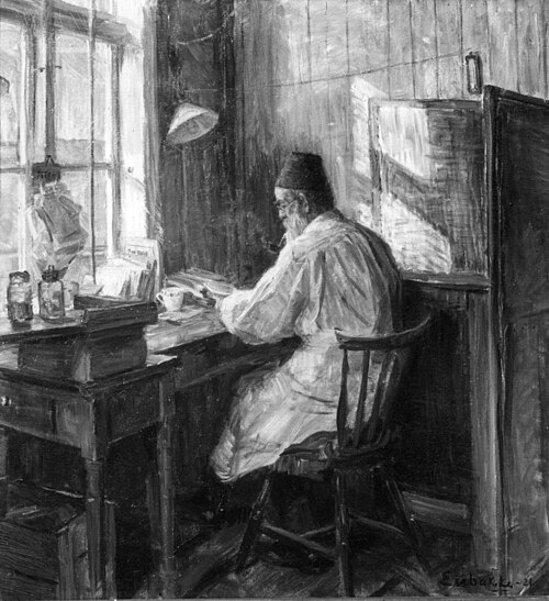 Hjalmar Wasler, 1921, August Eiebakke