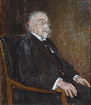 Bredo Henrik von Munthe af Morgenstierne, professor i lovkyndighet, rektor 1912-1918, 1920, August Eiebakke