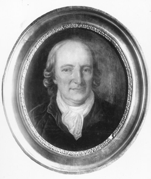 Carl Christoffer Gjörwell (1731-1811), royal librarian, writer, married to Brigitta Eleonora Müller, 1794, Anders Eklund