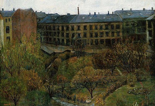 View from Kristiania (Oslo), 1898, Aase Nørregaard