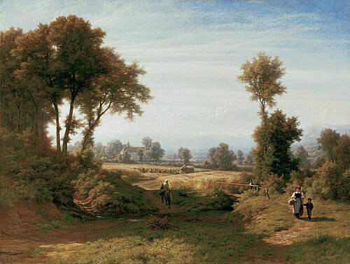 Schlachtkapelle von Sempach, 1866, Robert Zünd