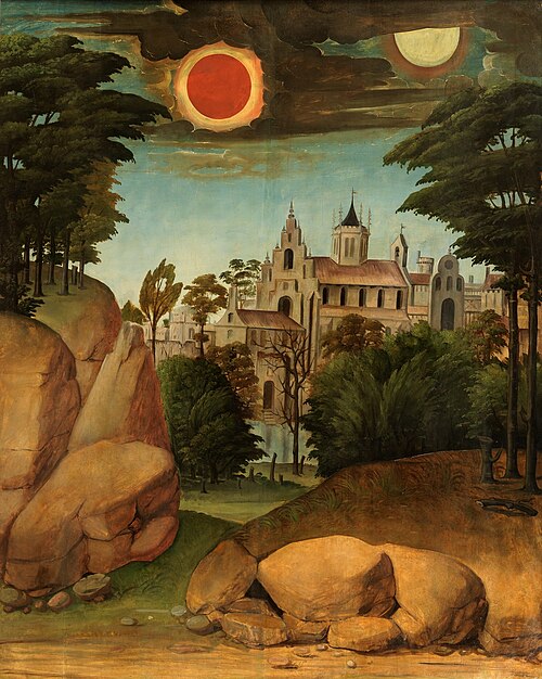 Paisaje con arquitectura, 1501, León Picardo