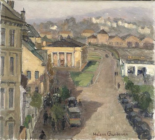 Fra Majorstuen, 1930, Helene Gundersen