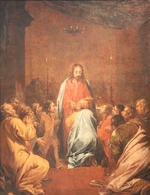 Komunia apostołów, , Michael Willmann