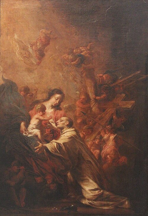 Wizja św. Bernarda, , Michael Willmann