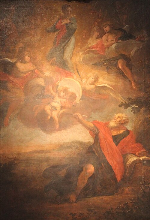St. John the Evangelist on the Island of Patmos, 1682, Michael Willmann
