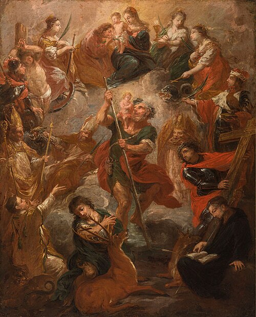 Fourteen Holy Assistants, , Michael Willmann