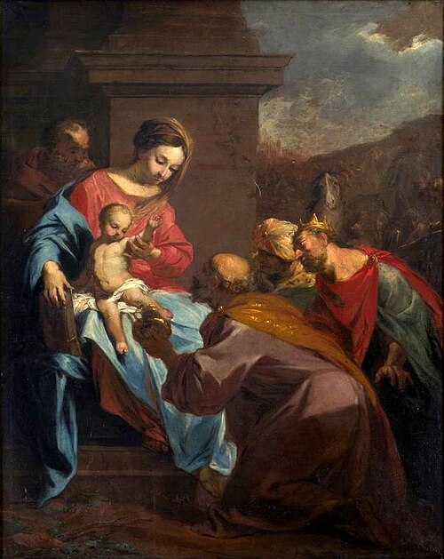 Pokłon Trzech Króli, 1680, Michael Willmann