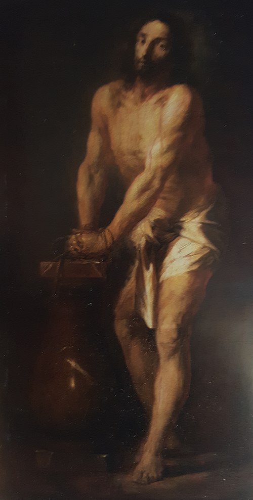 Christ at the column, 1701, Michael Willmann
