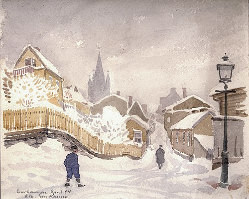 Enerhaugen April 04, 1904, Albert von Hanno