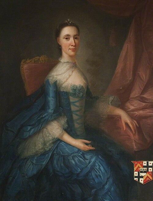 Anne Townley (1735–1798), 1750, Hamlet Winstanley