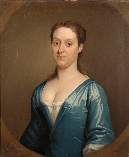 A portrait of a young lady, 1750, Hamlet Winstanley