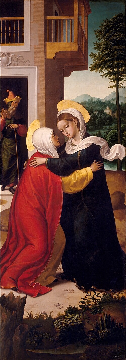 The Visitation, 1533, Juan Correa de Vivar