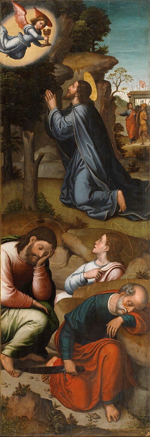 The Agony in the Garden, 1533, Juan Correa de Vivar