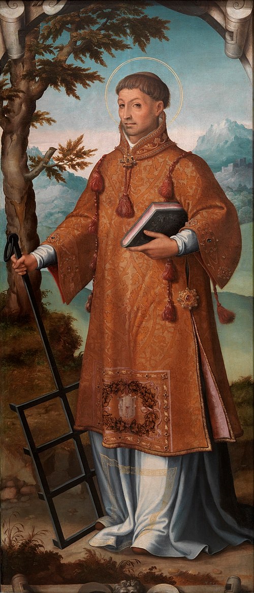 Saint Lawrence / Saint Hilary, 1559, Juan Correa de Vivar