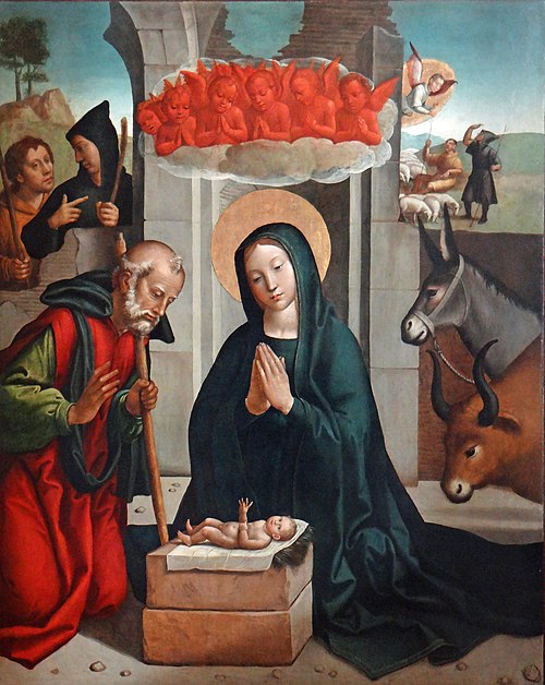 La Nativité, 1530, Juan Correa de Vivar