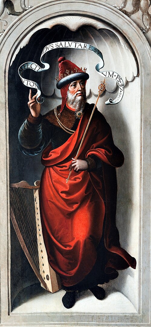 El profeta David, 1533, Juan Correa de Vivar