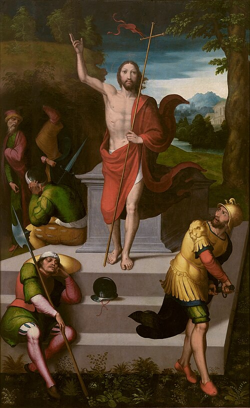 The Resurrection of Christ, 1534, Juan Correa de Vivar