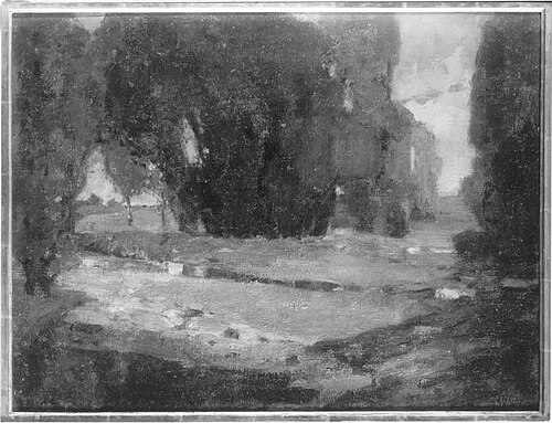 Parklandschaft, 1901, Therese Weber