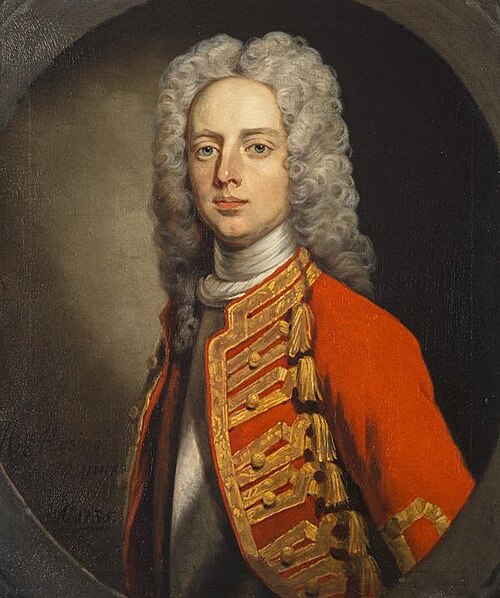 Portrait of a Man, called Sir Peter Halkett, 2nd Bart of Pitfirrane (died 1755), 1735, Hans Hysing