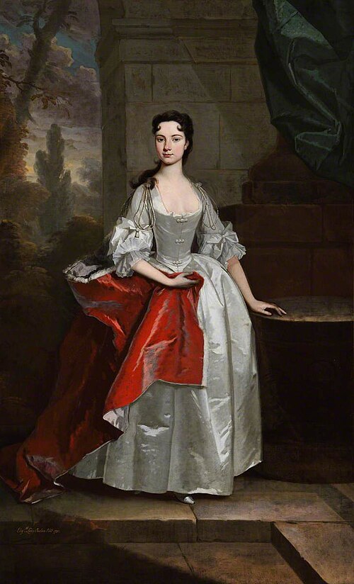 Elizabeth Knight, Lady Onslow (1692-1731), 1707, Hans Hysing